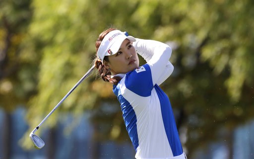 (AP Photo/Lee Jin-man). So Yeon Ryu of South Korea watches her shot on the 5th hole during the Singles match against Lexi Thompson of the United States at the UL International Crown golf tournament at the Jack Nicklaus Golf Club Korea, in Incheon, Sout... (AP Photo/Lee Jin-man). So Yeon Ryu of South Korea watches her shot on the 5th hole during the Singles match against Lexi Thompson of the United States at the UL International Crown golf tournament at the Jack Nicklaus Golf Club Korea, in Incheon, Sout...