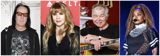 (AP Photo). This combination photo shows, from left, Todd Rundgren at AOL's BUILD Speaker Series to promote his album "Global" in New York on May 6, 2015, Stevie Nicks at the 2018 MusiCares Person of the Year tribute honoring Fleetwood Mac in New York... (AP Photo). This combination photo shows, from left, Todd Rundgren at AOL's BUILD Speaker Series to promote his album "Global" in New York on May 6, 2015, Stevie Nicks at the 2018 MusiCares Person of the Year tribute honoring Fleetwood Mac in New York...