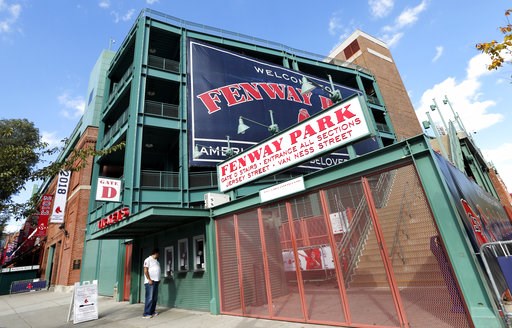 (AP Photo/Elise Amendola). A man stands outside the tour ticket window at Fenway Park, Wednesday, Oct. 10, 2018, in Boston. Game 1 of baseball's American League Championship Series between the Boston Red Sox and the Houston Astros is scheduled for Satu... (AP Photo/Elise Amendola). A man stands outside the tour ticket window at Fenway Park, Wednesday, Oct. 10, 2018, in Boston. Game 1 of baseball's American League Championship Series between the Boston Red Sox and the Houston Astros is scheduled for Satu...