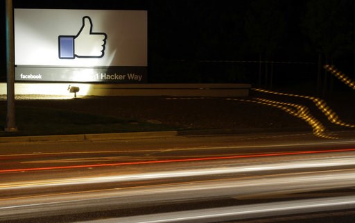 (AP Photo/Marcio Jose Sanchez, File). FILE - In this June 7, 2013, file photo, the Facebook "like" symbol is on display on a sign outside the company's headquarters in Menlo Park, Calif. Facebook says it has purged more than 800 U.S. pages and accounts... (AP Photo/Marcio Jose Sanchez, File). FILE - In this June 7, 2013, file photo, the Facebook "like" symbol is on display on a sign outside the company's headquarters in Menlo Park, Calif. Facebook says it has purged more than 800 U.S. pages and accounts...
