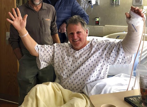 Grizzly attacks hunter in mountains north of Yellowstone