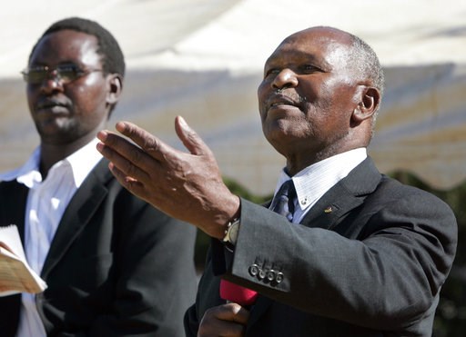 Keino denies wrongdoing, tells AP he didn't control money