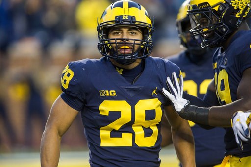 Michigan up to 4th in CFP behind Alabama, Clemson, ND