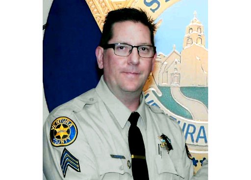 (Ventura County Sheriff's Department via AP). This undated photo provided by the Ventura County Sheriff's Department shows Sheriff's Sgt. Ron Helus, who was killed Wednesday, Nov. 7, 2018, in a deadly shooting at a country music bar in Thousand Oaks, C... (Ventura County Sheriff's Department via AP). This undated photo provided by the Ventura County Sheriff's Department shows Sheriff's Sgt. Ron Helus, who was killed Wednesday, Nov. 7, 2018, in a deadly shooting at a country music bar in Thousand Oaks, C...
