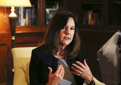 AP Interview: US VP's wife champions art therapy in Japan