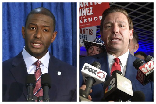 1st black Democratic nominee for Florida governor concedes