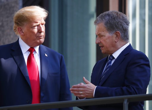 Finland's president rakes memory for source of Trump remark