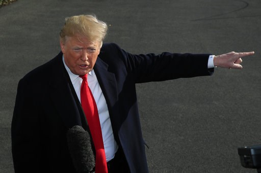 (AP Photo/Manuel Balce Ceneta). President Donald Trump speaks to reporters on the South Lawn before leaving the White House in Washington, Thursday, Nov. 29, 2018 to attend the G20 Summit in Buenos Aires, Argentina. (AP Photo/Manuel Balce Ceneta). President Donald Trump speaks to reporters on the South Lawn before leaving the White House in Washington, Thursday, Nov. 29, 2018 to attend the G20 Summit in Buenos Aires, Argentina.