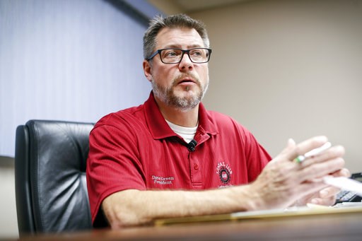 (AP Photo/John Minchillo). In this Nov. 27, 2018 photo, David Green, president of Local UAW 1112, speaks in his office near the General Motors' Lordstown plant, in Warren, Ohio. It was working-class voters who bucked the area's history as a Democratic ... (AP Photo/John Minchillo). In this Nov. 27, 2018 photo, David Green, president of Local UAW 1112, speaks in his office near the General Motors' Lordstown plant, in Warren, Ohio. It was working-class voters who bucked the area's history as a Democratic ...
