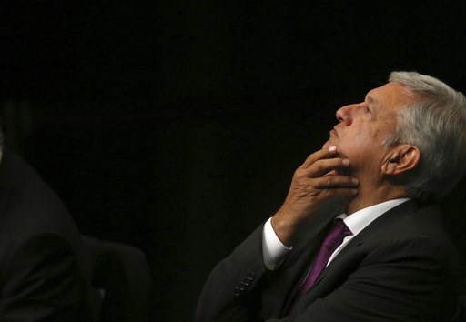 (AP Photo/Marco Ugarte, File). FILE - In this Nov. 20, 2017 file photo, then Presidential hopeful Andres Manuel Lopez Obrador arrives at the National Auditorium in Mexico City. Mexico gets not just a new president on Saturday, Dec. 1, 2018; the inaugur... (AP Photo/Marco Ugarte, File). FILE - In this Nov. 20, 2017 file photo, then Presidential hopeful Andres Manuel Lopez Obrador arrives at the National Auditorium in Mexico City. Mexico gets not just a new president on Saturday, Dec. 1, 2018; the inaugur...