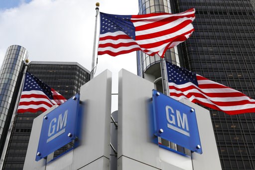 (AP Photo/Paul Sancya, File). FILE- This Nov. 18, 2010, file photo shows the General Motors headquarters in Detroit. GM announced plans to shed 8,000 white-collar jobs, erasing the long-held notion that if you have an education, you’re immune from cycl... (AP Photo/Paul Sancya, File). FILE- This Nov. 18, 2010, file photo shows the General Motors headquarters in Detroit. GM announced plans to shed 8,000 white-collar jobs, erasing the long-held notion that if you have an education, you’re immune from cycl...