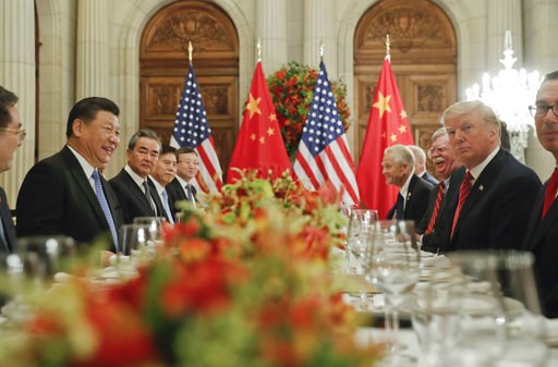 (AP Photo/Pablo Martinez Monsivais). President Donald Trump meets with China's President Xi Jinping during their bilateral meeting at the G20 Summit, Saturday, Dec. 1, 2018 in Buenos Aires, Argentina. (AP Photo/Pablo Martinez Monsivais). President Donald Trump meets with China's President Xi Jinping during their bilateral meeting at the G20 Summit, Saturday, Dec. 1, 2018 in Buenos Aires, Argentina.