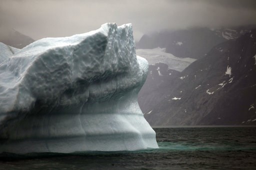 (AP Photo/Brennan Linsley, File). FILE- In this July 26, 2011 photo, a melting iceberg floats along a fjord leading away from the edge of the Greenland ice sheet near Nuuk, Greenland. The COP 24 UN Climate Change Conference is taking place in Katowice,... (AP Photo/Brennan Linsley, File). FILE- In this July 26, 2011 photo, a melting iceberg floats along a fjord leading away from the edge of the Greenland ice sheet near Nuuk, Greenland. The COP 24 UN Climate Change Conference is taking place in Katowice,...