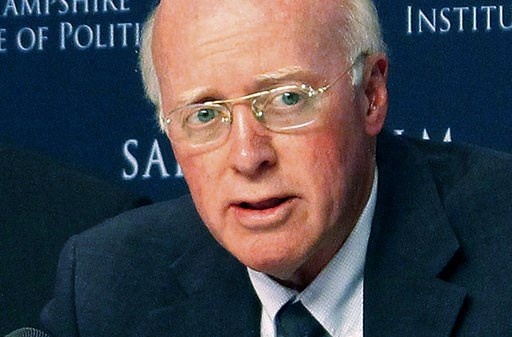 (AP Photo/Holly Ramer). FILE - In this Sept. 12, 2017 file photo, New Hampshire Secretary of State Bill Gardner is shown in a meeting of the Presidential Advisory Commission on Election Integrity in Manchester, NH. Lawmakers will decide on Wednesday w... (AP Photo/Holly Ramer). FILE - In this Sept. 12, 2017 file photo, New Hampshire Secretary of State Bill Gardner is shown in a meeting of the Presidential Advisory Commission on Election Integrity in Manchester, NH. Lawmakers will decide on Wednesday w...