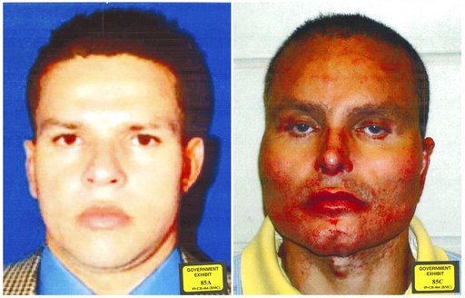 (U.S. Attorney's Office for the Southern District of New York via AP). This combination of undated photos provided by the U.S. Attorney's Office for the Southern District of New York shows former Colombian drug lord Juan Carlos Ramirez Abadia. The late...