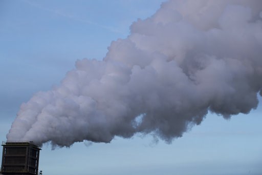 (AP Photo/Peter Dejong). Smoke billows from a chimney in IJmuiden, Netherlands, Tuesday, Dec. 4, 2018. The climate change conference, COP24, takes place in Katowice, Poland, from Dec. 2-14, 2018. (AP Photo/Peter Dejong). Smoke billows from a chimney in IJmuiden, Netherlands, Tuesday, Dec. 4, 2018. The climate change conference, COP24, takes place in Katowice, Poland, from Dec. 2-14, 2018.