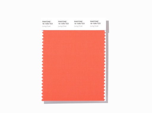 (Pantone Color Institute via AP). This image released by Pantone Color Institute shows a swatch featuring Living Coral, which Pantone Color Institute has chosen as its 2019 color of the year. (Pantone Color Institute via AP). This image released by Pantone Color Institute shows a swatch featuring Living Coral, which Pantone Color Institute has chosen as its 2019 color of the year.