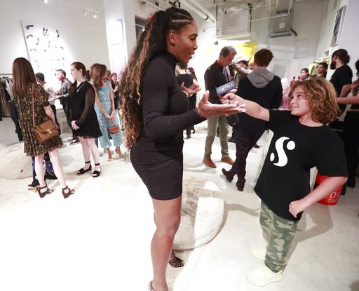 Serena Williams launches pop-up shop during Art Basel Miami