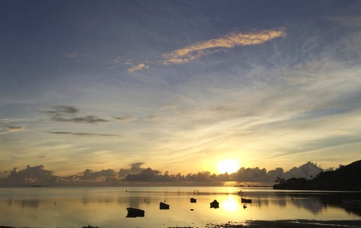 (AP Photo/Caleb Jones, file). FILE - In this Aug. 25, 2015 file photo, the sun rises over Oahu's Kaneohe Bay in Kaneohe, Hawaii. Retired U.S. Navy Cmdr. Don Long wasn't at Pearl Harbor when Japanese warplanes bombed Hawaii on December 7, 1941 - he was ... (AP Photo/Caleb Jones, file). FILE - In this Aug. 25, 2015 file photo, the sun rises over Oahu's Kaneohe Bay in Kaneohe, Hawaii. Retired U.S. Navy Cmdr. Don Long wasn't at Pearl Harbor when Japanese warplanes bombed Hawaii on December 7, 1941 - he was ...