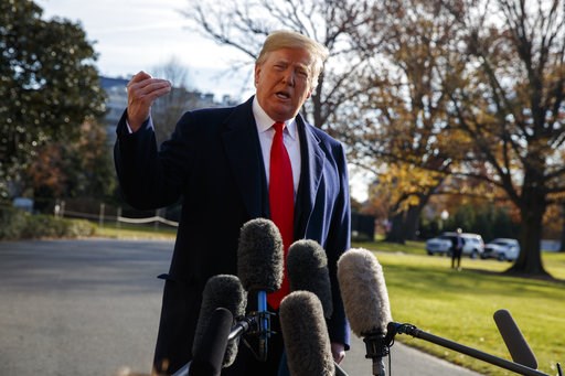 (AP Photo/Evan Vucci). President Donald Trump announces that he is nominating William Barr, attorney general under President George H.W. Bush, as his attorney general, on the South Lawn of the White House, Friday, Dec. 7, 2018, in Washington. (AP Photo/Evan Vucci). President Donald Trump announces that he is nominating William Barr, attorney general under President George H.W. Bush, as his attorney general, on the South Lawn of the White House, Friday, Dec. 7, 2018, in Washington.