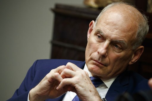 The Latest: Trump considering 4 to be next chief of staff