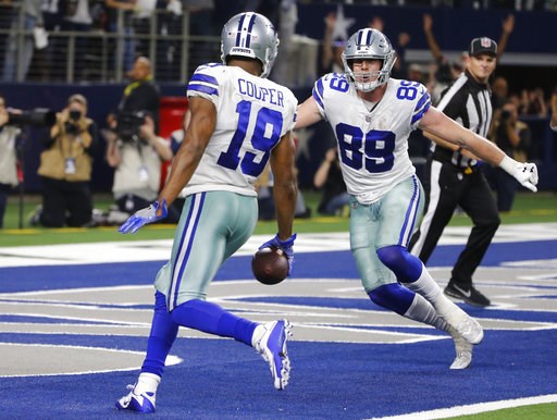Prescott's 3rd TD to Cooper lifts Cowboys over Eagles in OT
