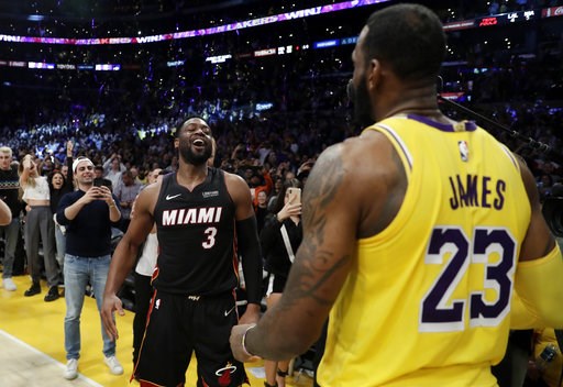 Wade, James embrace final chance to compete on court