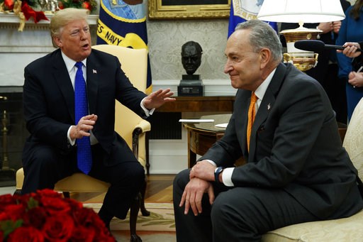 Trump, Democrats dig in for fight over border-wall funding
