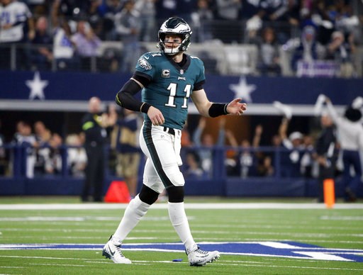 AP Sources: Carson Wentz hasn't been ruled out for next game