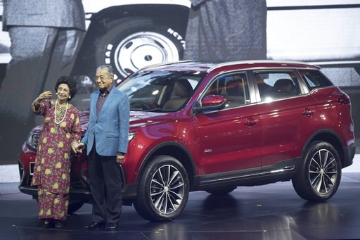 Malaysia's Proton launches 1st SUV with China's Geely