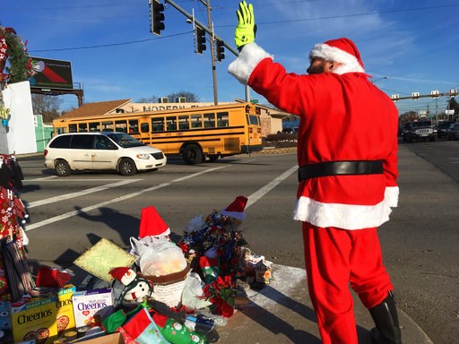 Weed that sprouted holiday cheer mysteriously uprooted