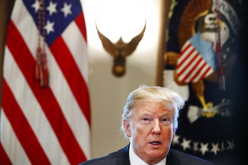 (AP Photo/Jacquelyn Martin). President Donald Trump leads a roundtable discussion on border security with local leaders, Friday, Jan. 11, 2019, in the Cabinet Room of the White House in Washington. (AP Photo/Jacquelyn Martin). President Donald Trump leads a roundtable discussion on border security with local leaders, Friday, Jan. 11, 2019, in the Cabinet Room of the White House in Washington.