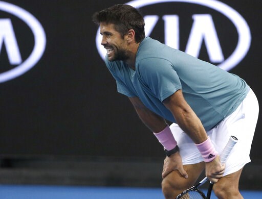 Verdasco double-faults away match point; Cilic wins 5-setter