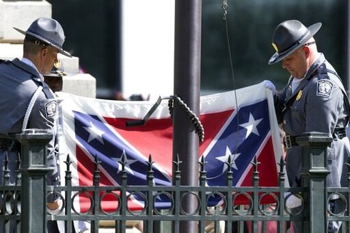 Confederate flag from S. Carolina Statehouse put on display