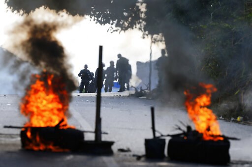 Venezuela's Guaido declares himself president amid protests
