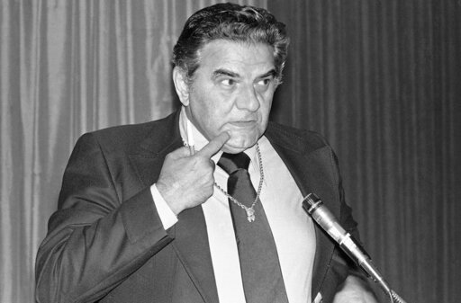 (AP Photo/Pete Leabo, File). FILE - In this June 2, 1978, file photo, Jimmy (The Greek) Snyder, nationally known odds maker and later a sports announcer for CBS, ponders a question asked him during a panel discussion on gambling at The Associated Press... (AP Photo/Pete Leabo, File). FILE - In this June 2, 1978, file photo, Jimmy (The Greek) Snyder, nationally known odds maker and later a sports announcer for CBS, ponders a question asked him during a panel discussion on gambling at The Associated Press...