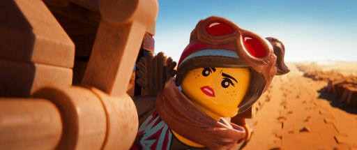 (Warner Bros. Pictures via AP). This image released by Warner Bros. Pictures shows the character Lucy/Wyldstyle, voiced by Elizabeth Banks, in a scene from "The Lego Movie 2: The Second Part." (Warner Bros. Pictures via AP). This image released by Warner Bros. Pictures shows the character Lucy/Wyldstyle, voiced by Elizabeth Banks, in a scene from "The Lego Movie 2: The Second Part."