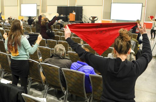 Critics protest proposed drilling in Alaska's Arctic refuge