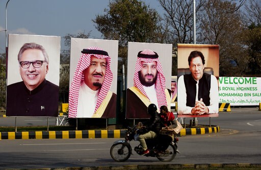 Saudi crown prince delays visit to Pakistan by a day