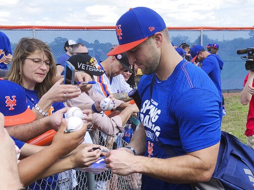 Game changer: Tebow enters Mets camp 'all in' on baseball