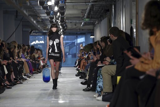 Christopher Kane celebrates sensuality in London show