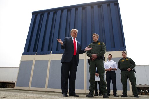 Trump says he has 'absolute right' to declare emergency