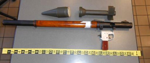TSA agents find non-working grenade launcher in luggage