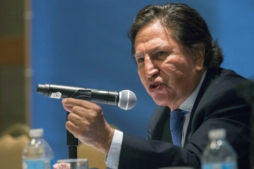 Ex-Peru president arrested in California for drunkenness