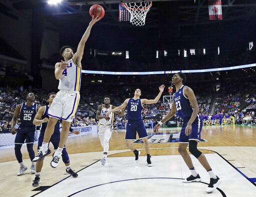 LSU, behind Skylar Mays, escapes 79-74 against Yale