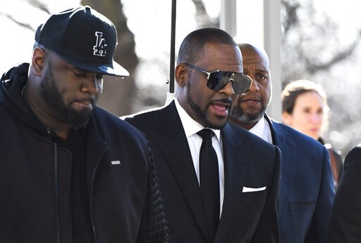 The Latest: No decision on R. Kelly's Dubai travel request
