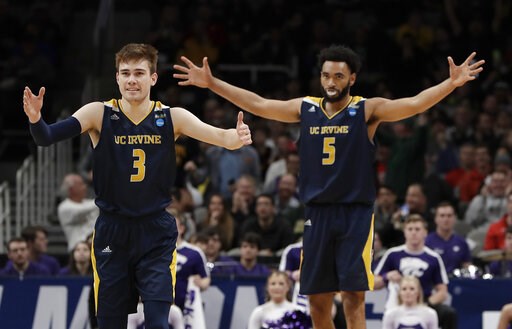 No. 13 seed UC Irvine upsets Kansas State 70-64