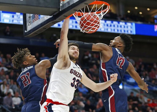Healthy Killian Tillie makes Gonzaga tough to defend
