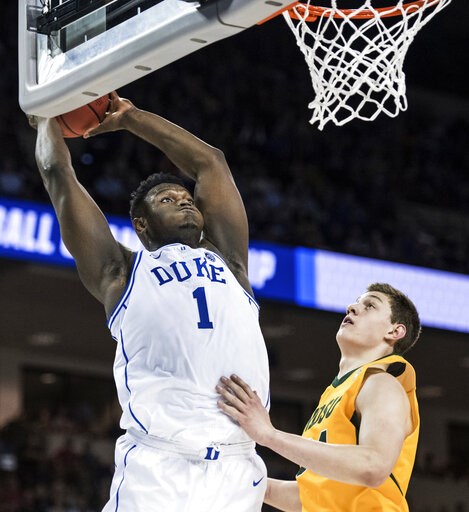 Duke's Zion Show has successful NCAA Tournament debut