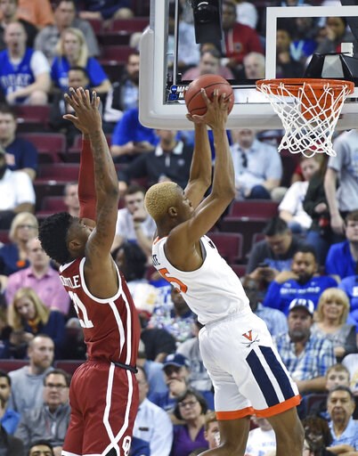 Virginia finally gets easy NCAA win 63-51 over Oklahoma
